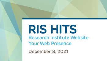 RIS HITS - Research Institute Website: Your Web Presence