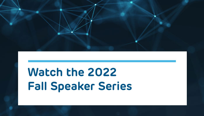 Watch the Global Health Informatics Program 2022 Fall Speaker Series